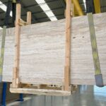 Travertine in slabs