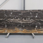 Black mirage in slabs