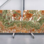 Green onyx for cladding