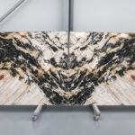 Black and white in slabs