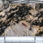Black and white in slabs