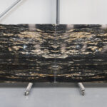 Titanium gold granite