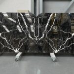 Black marble for flooring