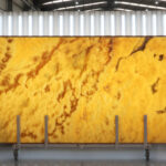 Orange onyx for bathrooms