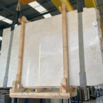 Beige marble
