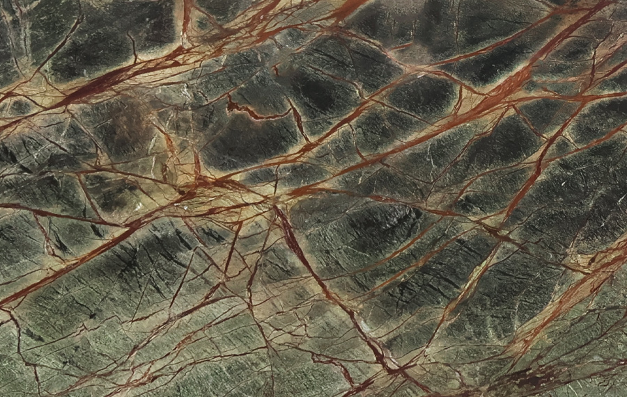 rainforest green marble