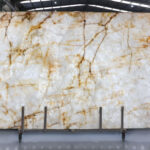 Crystal quartzite translucent