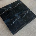 Black marble for exteriors