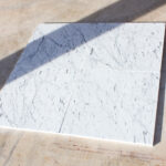 White carrara marble