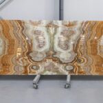 Green onyx for bathrooms