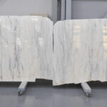 White marble for bathrooms