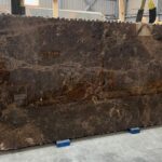 Dark emperador for flooring