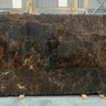 Brown marble