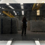 Black marble for flooring