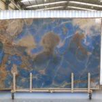 Blue ónix retroiluminado