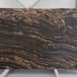 Black taurus leather finish