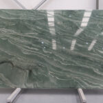 Green quartzite for decorative elements