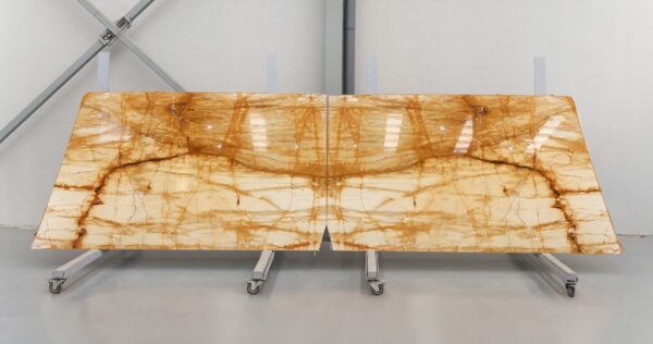 Giallo sienna marble