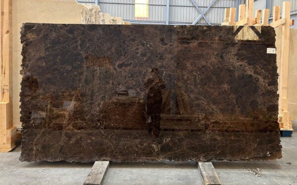 Brown marble