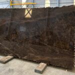 Brown marble