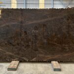 Brown marble