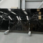 Black marble for flooring