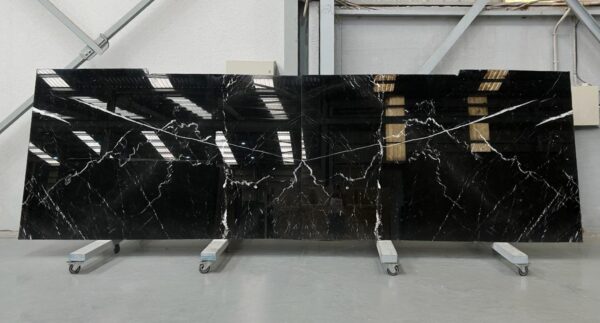 Black marquina in slabs