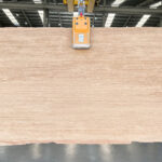 Travertine marble
