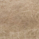 Light emperador in leather finish