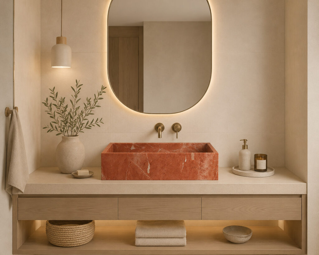 rojo alicante marble