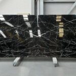 Black marquina in slabs