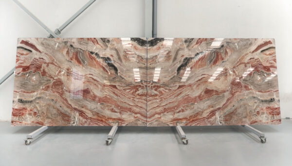 Arabescato orobico rosso marble
