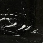 Black marble in slabs