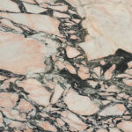 Pink and white marble