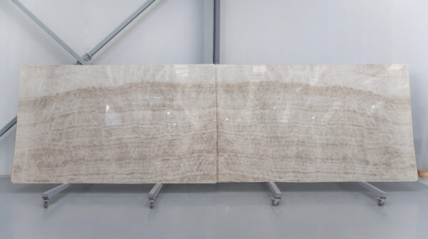 Beige quartzite in slabs
