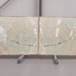 Pistachio onyx in slabs