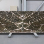 Rainforest green in slabs