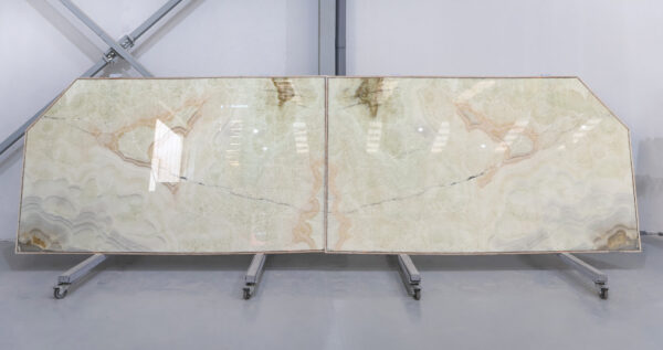 Pistachio onyx para elementos decorativos