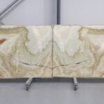 Pistachio onyx in slabs