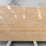 Travertine beige in slabs