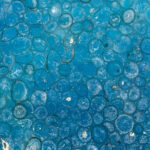 Blue agate in slabs