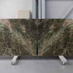 Rainforest green marble