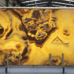 Yellow onyx traslucent