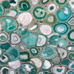 green agate stone